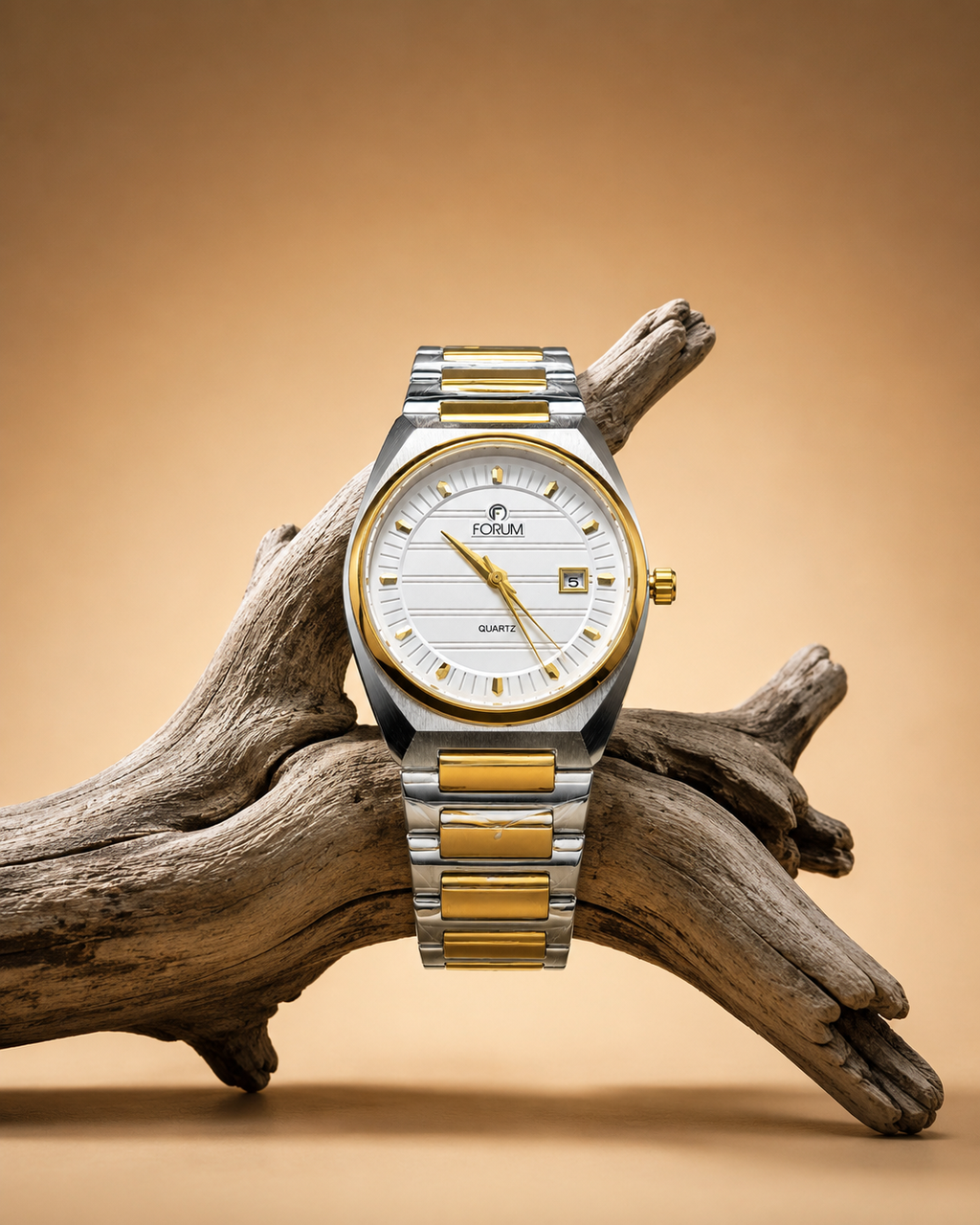 FORUM Quartz Stainless Steel watch for men