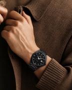 Forum Classic Quartz I Black Stainless Steel Watch