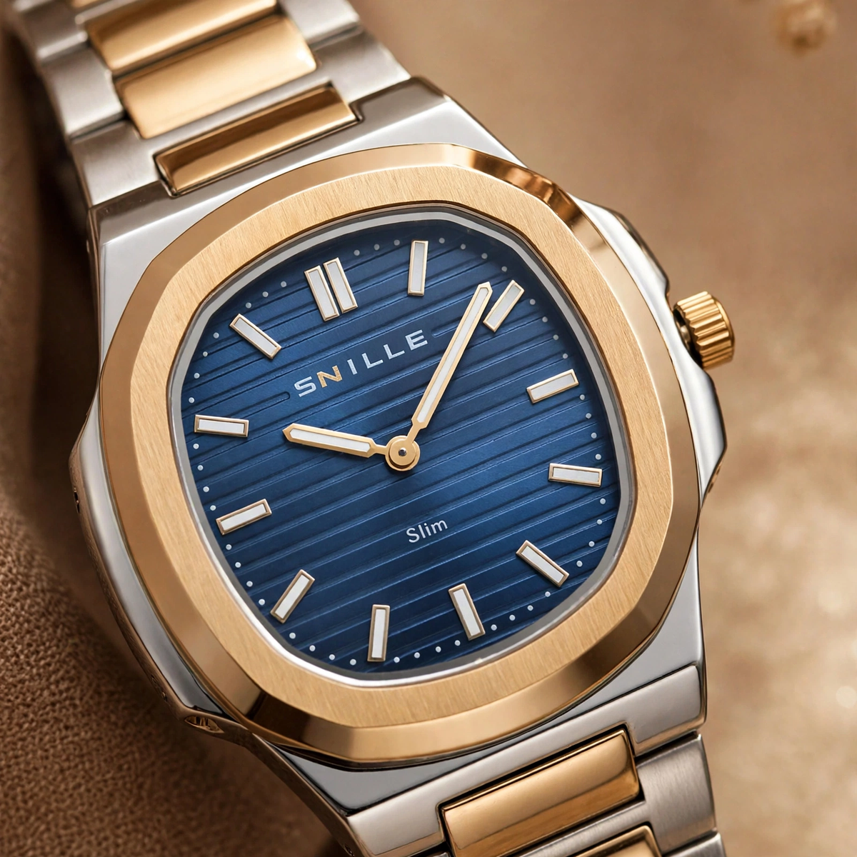 SNILLE Slim Watch - Blue Dial Luxury Watch for Men