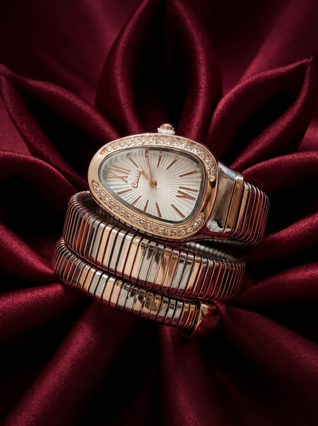 Serpent Coil Watch for Women