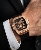 Eagle - Rose Gold Skeleton Watch