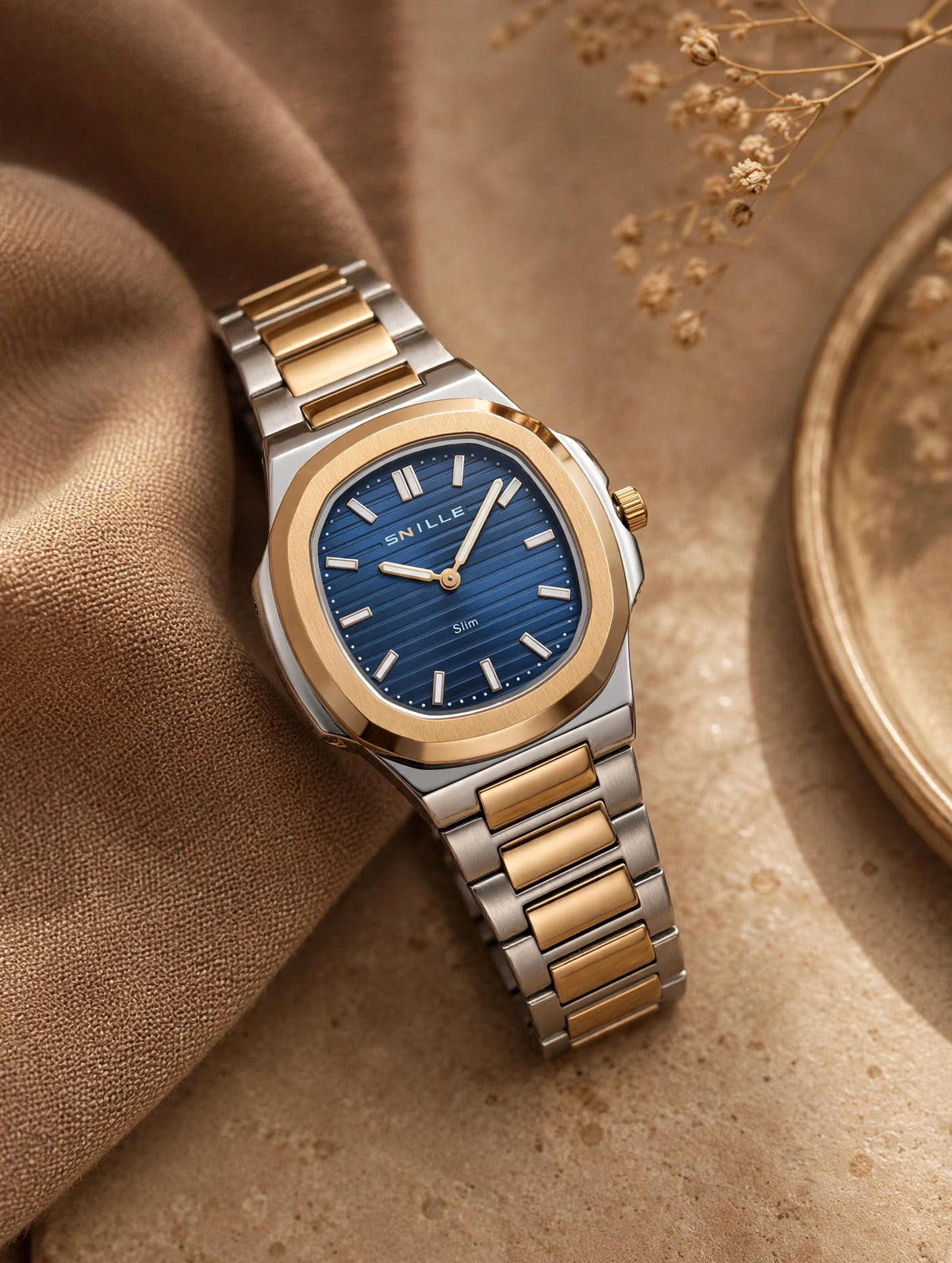 SNILLE Slim Watch - Blue Dial Luxury Watch for Men